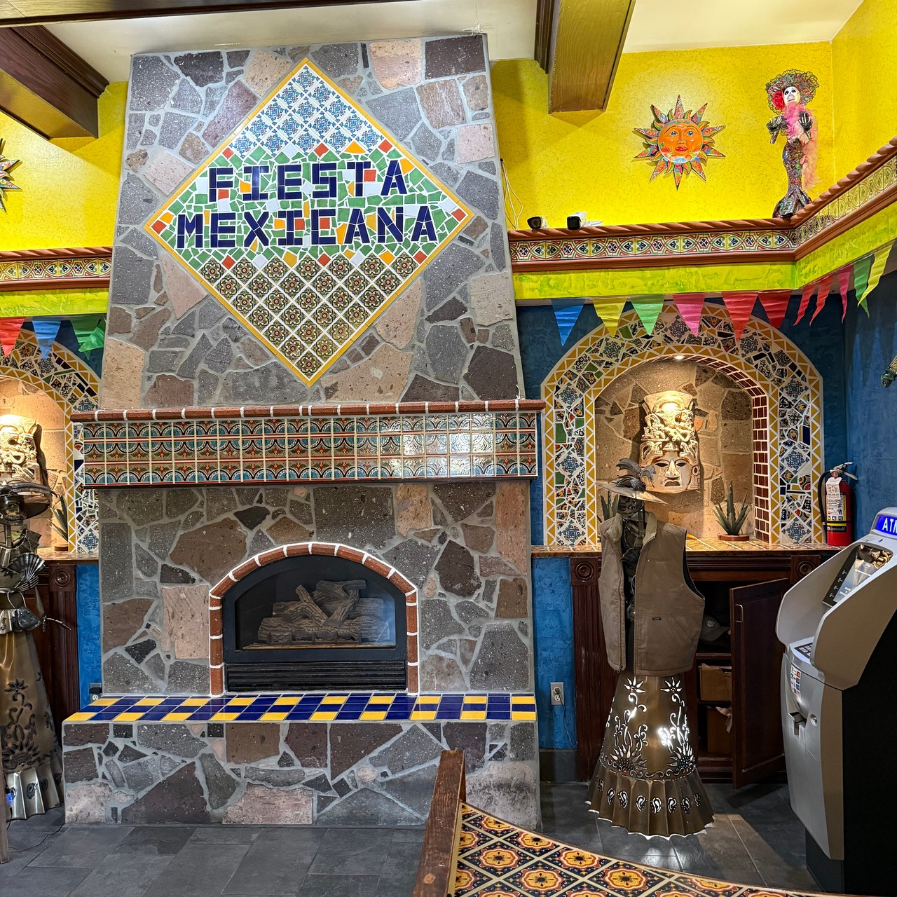 The Fiesta Mexicana interior photographed during THA-GUY’s visit.